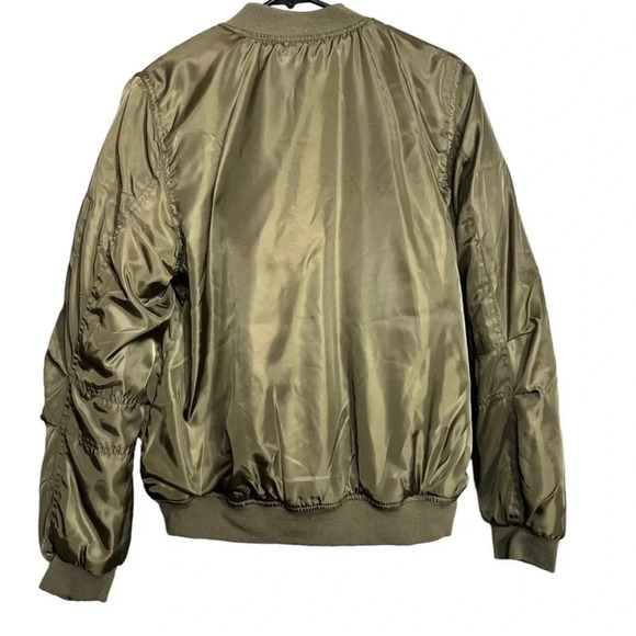 NWT Maurices Olive Bomber Jacket
Size Large - Picture 8 of 9